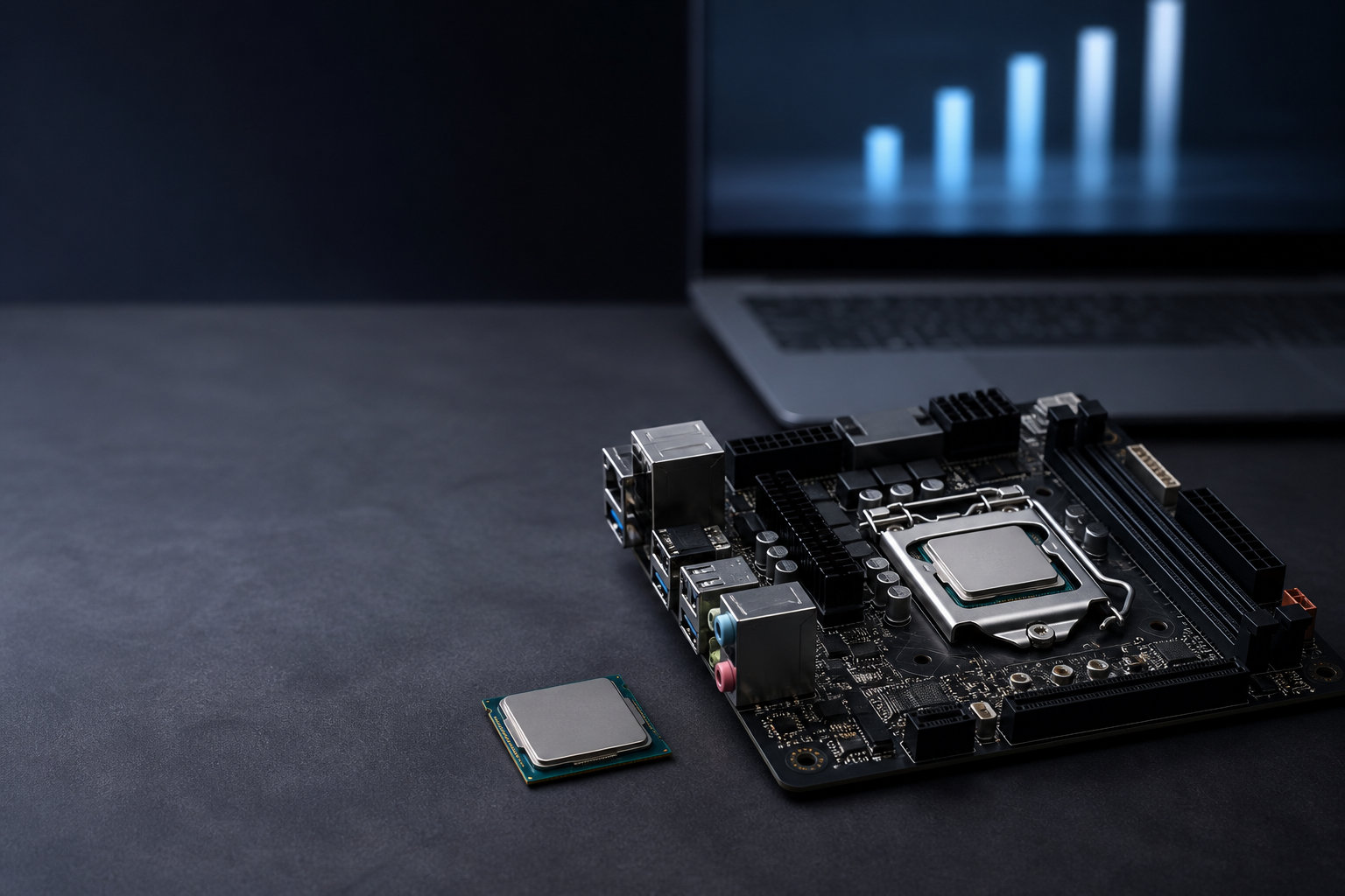 Celeron N4000の性能比較をイメージした汎用CPUとマザーボード