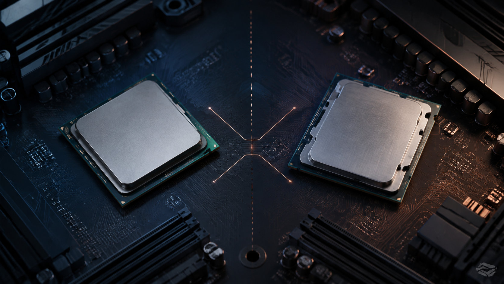 Core i5-10400とCore i5-11400の世代差を表すCPU比較イメージ