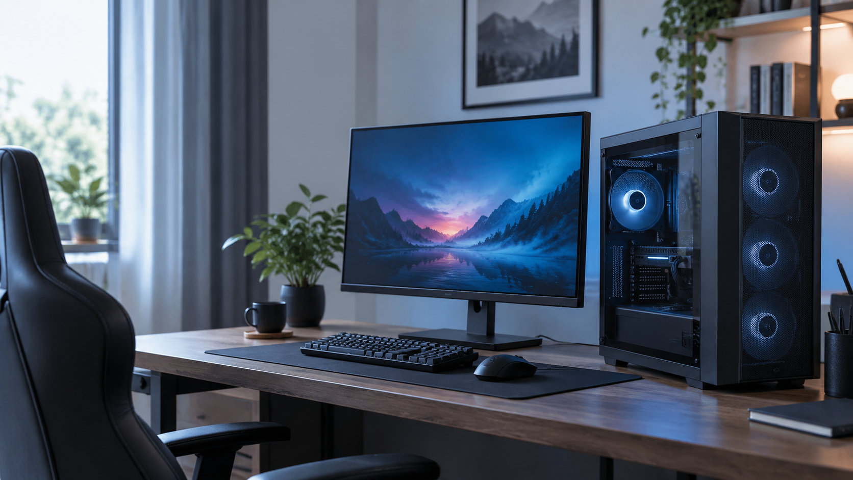 性能や品質を確認しながら選ぶゲーミングPCのデスク環境