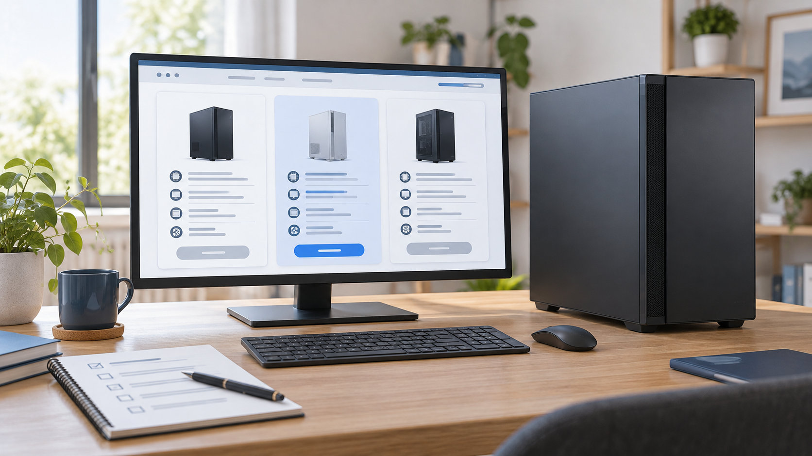 BTOショップを構成や条件で比較するデスクトップPCとチェックリスト
